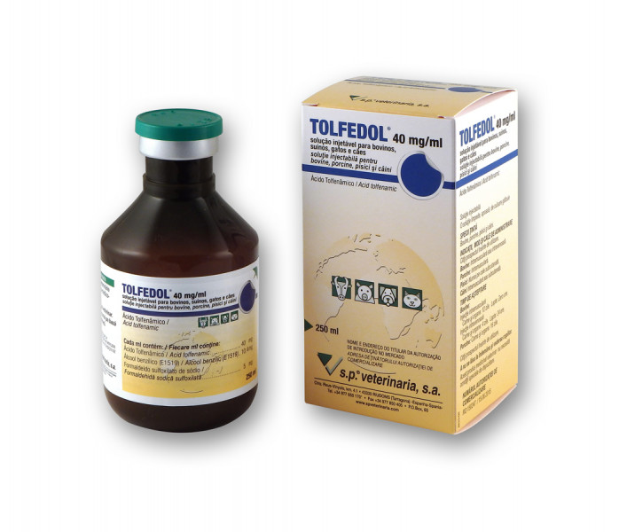 TOLFEDOL 40 mg/ml, solution for injection for cattle, pigs, cats and dogs