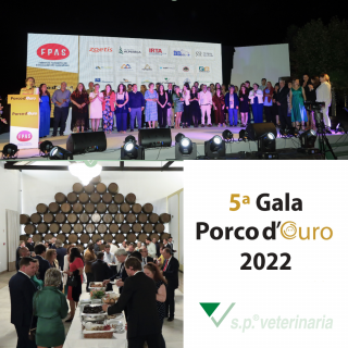 S.P. VETERINARIA PARTICIPATED IN THE V EDITION OF THE PORCO D'OURO GALA, IN PORTUGAL